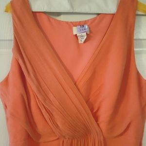 J. Crew chiffon long dress